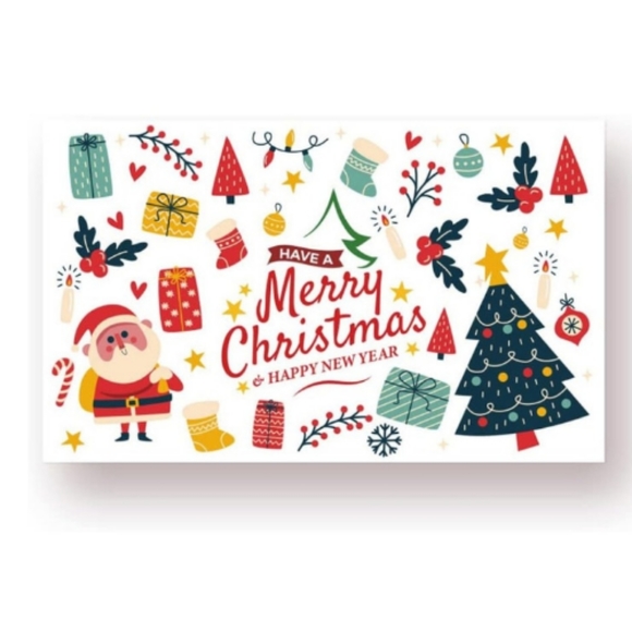60 Merry Christmas Cards - Picture 1 of 1